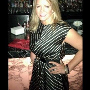 Wish Black & White Dress